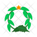 Greetings Wreath Icon