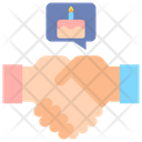 Greetings Celebration Decoration Icon