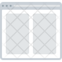 Grid Row Devided Icon