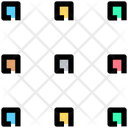 Grid Small Thumbnails Icon