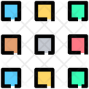Grid Medium Thumbnails Icon