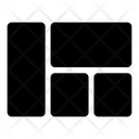 Grid Quilt Textile Icon