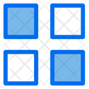Grid Menu Layout Icon