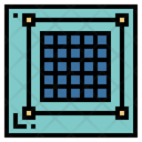 Grid Pixel Graphic Icon