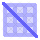 Grid Off Grid Th Slash Icon
