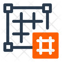 Grid System  Icon