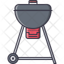 Grill Kitchen Cooking Icon