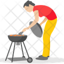 Grilled Food Picnic Camp Food Icon