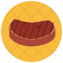 Grilled Steak Meat Icon