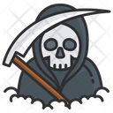 Grim Reaper Reaper Halloween Icon