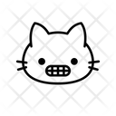 Grimacing Cat  Icon