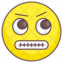 Grinning Emoji Grimacing Expression Emotag Icon