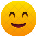 Grinning Face With Smiling Eyes Emoji Emotion Icon