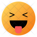 Grinning Squinting Face with Tongue  Icon