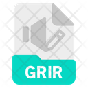 Grir File Document Icon
