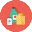 Grocery Milk Pack Icon