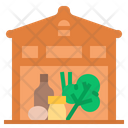 Grocery Store Shop Retail Food Product Market Icon