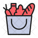 Grocery Bag Grocery Food Icon