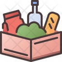 Grocery Box Icon