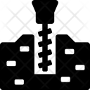 Ground Drill Underground Icon