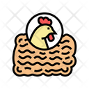 Ground Chicken Ground Food Icon