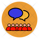 Group Conversation Communiaction Conversation Icon