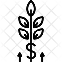 Grow Wealth Germinate Icon