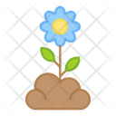 Flower Floweret Sprout Icon