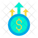Grown dollar Icon