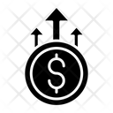 Grown dollar Icon