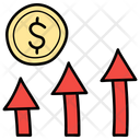 Business Development Business Growth Money Growth Icon