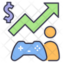 Growth Game Business Icon