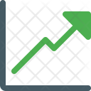 Growth Uptrend Line Icon