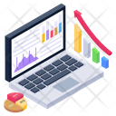 Data Chart Business Growth Data Analytics Icon