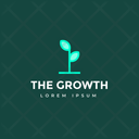 Growth Trademark Growth Insignia Growth Logo Icon