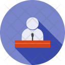 Guest Speaker Lecture Icon