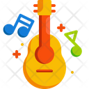 Guitar Folk Summertime Icon