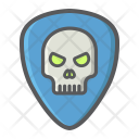Guitar Pick Skull Icon