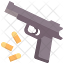 Gun Bullet Weapon Icon