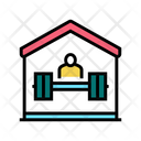 Sport Exercise Home Icon