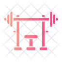 Gym Bench Lifting Bench Weight Lifting Icon