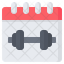 Gym Fitness Workout Icon