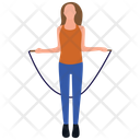 Gymnastic Aerobics Yoga Icon