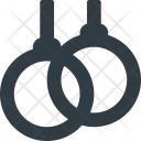 Gymnastic rings Icon