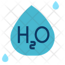 Water Science Molecules Icon
