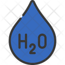 H 2 O Water Icon