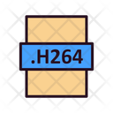 H 264 File H 264 File H Icon