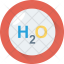 H 2 O Water Formula Icon