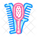 Hair Comb Dryer Brush Hair Brushes Icon
