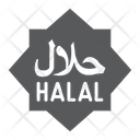 Halal sign Icon